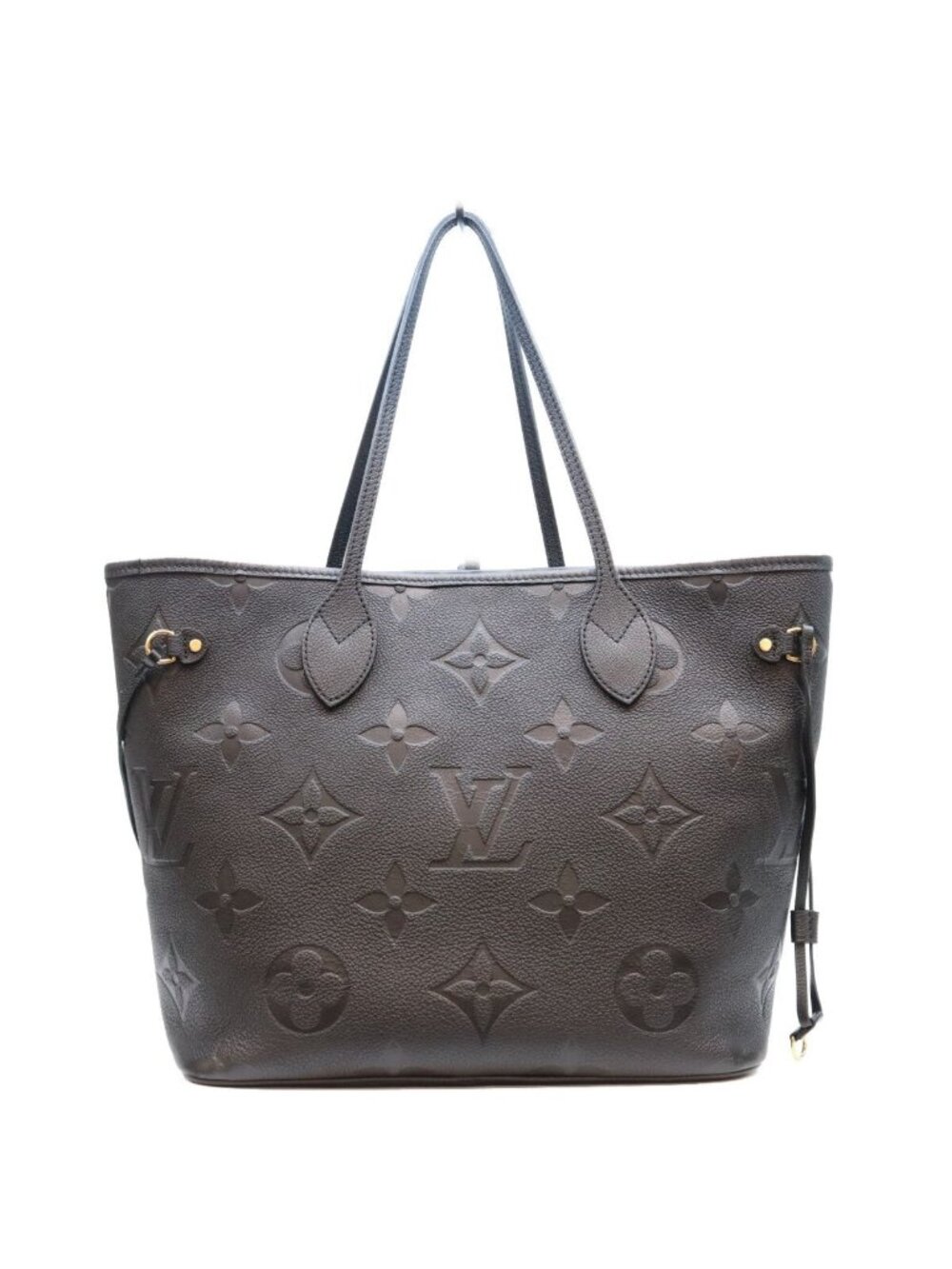 Louis Vuitton Empreinte Black Neverfull MM Tote Bag